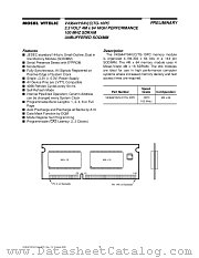 V43644Y04VCTG-10PC datasheet pdf Mosel Vitelic Corp