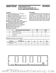 V436516R04VATG-10PC datasheet pdf Mosel Vitelic Corp