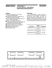 V436516R04VXTG-75PCL datasheet pdf Mosel Vitelic Corp