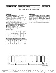 V436516S04VTG-10PC datasheet pdf Mosel Vitelic Corp