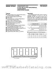 V43658Y04VATG-75PC datasheet pdf Mosel Vitelic Corp
