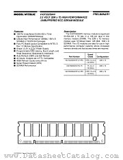 V437332S04VXTG-10PC datasheet pdf Mosel Vitelic Corp