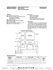V62C5181024-1 datasheet pdf Mosel Vitelic Corp