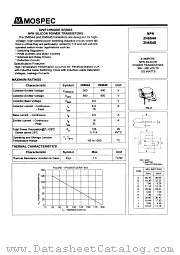 2N6544 datasheet pdf MOSPEC Semiconductor