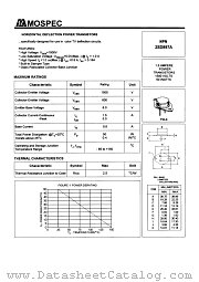 2SD897A datasheet pdf MOSPEC Semiconductor