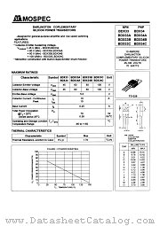 BDX34A datasheet pdf MOSPEC Semiconductor