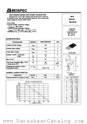 BUV47 datasheet pdf MOSPEC Semiconductor