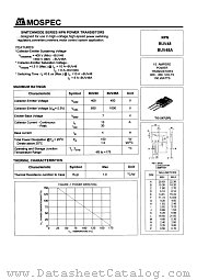 BUV48A datasheet pdf MOSPEC Semiconductor