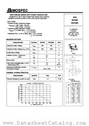 BUX48A datasheet pdf MOSPEC Semiconductor