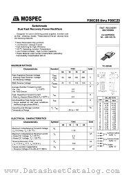 F06C10 datasheet pdf MOSPEC Semiconductor