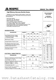 H08A50 datasheet pdf MOSPEC Semiconductor
