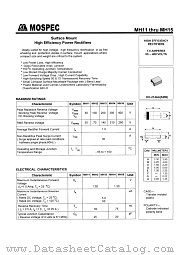 MH14 datasheet pdf MOSPEC Semiconductor