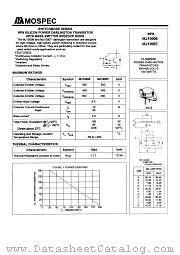MJ10007 datasheet pdf MOSPEC Semiconductor