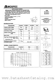 MJ10014 datasheet pdf MOSPEC Semiconductor
