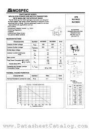 MJ10023 datasheet pdf MOSPEC Semiconductor