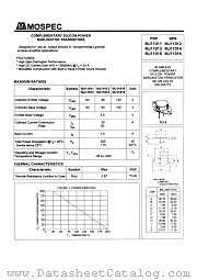 MJ11011 datasheet pdf MOSPEC Semiconductor