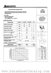 MJ15022 datasheet pdf MOSPEC Semiconductor