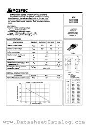 MJE13004 datasheet pdf MOSPEC Semiconductor