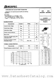 MJE2955 datasheet pdf MOSPEC Semiconductor