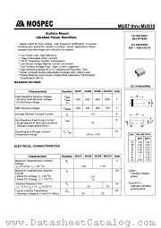 MU510 datasheet pdf MOSPEC Semiconductor