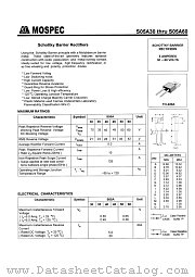 S05A40 datasheet pdf MOSPEC Semiconductor