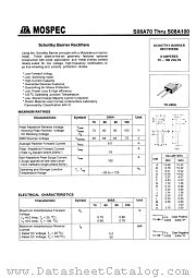 S08A100 datasheet pdf MOSPEC Semiconductor