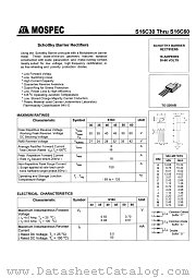 S16C40 datasheet pdf MOSPEC Semiconductor