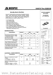 S20D100 datasheet pdf MOSPEC Semiconductor