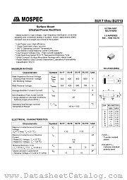 SU17 datasheet pdf MOSPEC Semiconductor