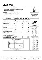 TIP52 datasheet pdf MOSPEC Semiconductor