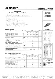 U06C15 datasheet pdf MOSPEC Semiconductor