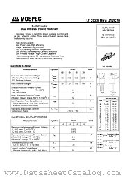 U12C10 datasheet pdf MOSPEC Semiconductor