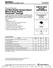 1PMT5919BT3 datasheet pdf Motorola