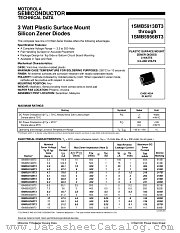 1SMB5937BT3 datasheet pdf Motorola