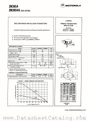 2N3054A datasheet pdf Motorola