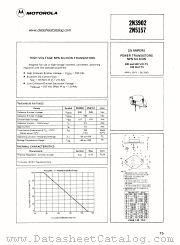 2N5157 datasheet pdf Motorola