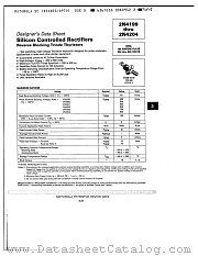2N4204 datasheet pdf Motorola