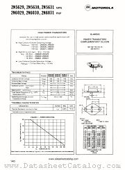 2N5629 datasheet pdf Motorola