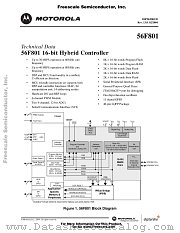 56F801 datasheet pdf Motorola