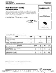 BAS4006LT1 datasheet pdf Motorola
