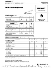 BAW56WT1 datasheet pdf Motorola