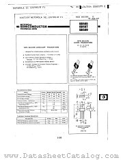 BD509 datasheet pdf Motorola