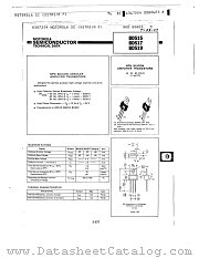 BD517 datasheet pdf Motorola