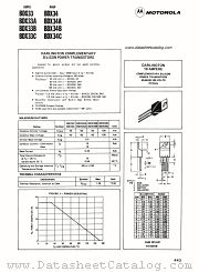 BDX34C datasheet pdf Motorola