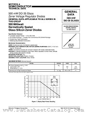 BZX83C24RL datasheet pdf Motorola