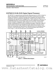DSP56012DS datasheet pdf Motorola