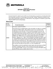 DSP56302 datasheet pdf Motorola