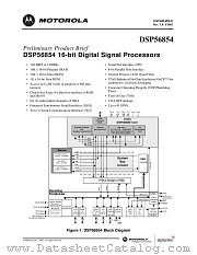 DSP56854PB datasheet pdf Motorola