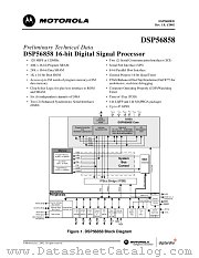 DSP56858 datasheet pdf Motorola