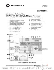 DSP56F801FA80 datasheet pdf Motorola